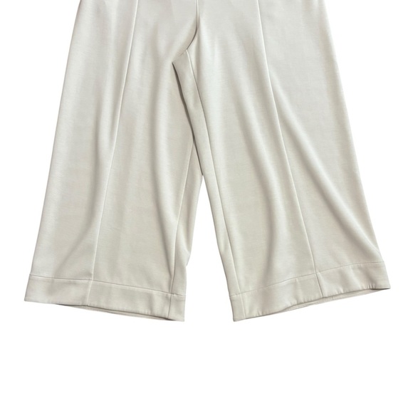 Lululemon Softstreme High-Rise Culotte White Opal Cropped Wide Leg Size 10 - Picture 4 of 8